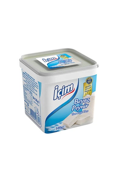 İçim Tam Yağlı Beyaz Peynir (500 g) x8 Adet ürün görseli 1