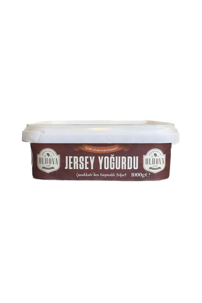 Uluova Kaymaklı Jersey Yoğurdu (1 kg) x8 Adet ürün görseli 1
