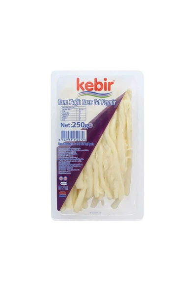 Tam Yağlı Taze Tel Peynir (250 g) x4 Adet ürün görseli 1