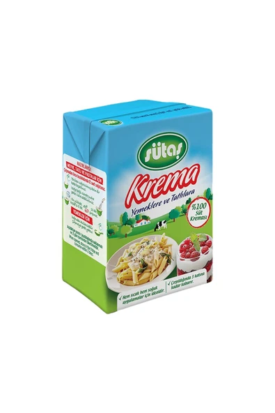 Sütaş Krema (200 ml) x4 Adet ürün görseli 1