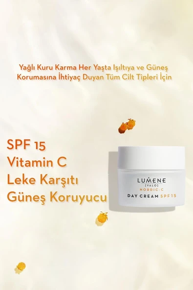 Lumene Day Cream Spf 15 Vitamin C Aydınlatıcı & Leke Karşıtı Gündüz Kremi 50 ml - 6
