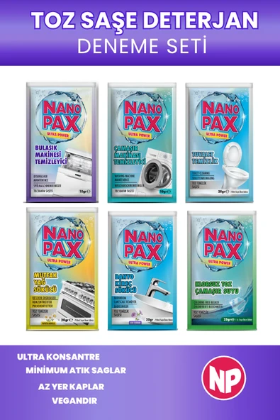 NanoPax Ultra Toz Saşe Temizlik Seti (6 adet Saşe) - 8