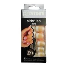 Promani Airbrush Takma Tırnak Kiti Moon Tip Kayısı PR-5007 - 1