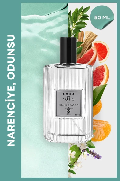 AQUA Dİ POLO 1987 GRAN PARADİSO 50ML EDP ERKEK PARFÜM PLMNPR - 5