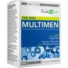Suda Vitamin Multimen For Men Multivitamin 60 Bitkisel Kapsül