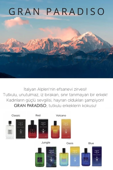 AQUA Dİ POLO 1987 GRAN PARADİSO 50ML EDP ERKEK PARFÜM PLMNPR - 2