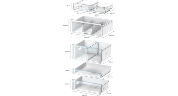 Bosch KGP76AIC0N Serie 8 C Enerji Sınıfı 631 Lt Alttan Donduruculu Buzdolabı - 7
