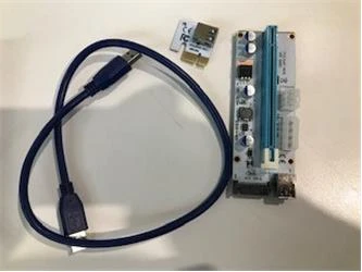 S-link Sl- Ex10 Pcı-E 1x To 16x Sata 6Pin Bitcoin Riser Ekran Kartı Yükseltici - 2