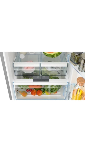 Bosch KGN55VIE0N F Enerji Sınıfı 375 lt Alttan Dondurucu Kombi Buzdolabı - 4