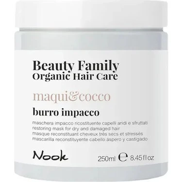 Nook Beauty Family Kuru ve Yıpranmış Saçlar İçin Yenileyici Krem 250 ml - 1