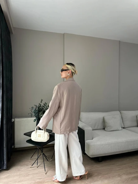 Kadın Ceket Vizon - Resim 3