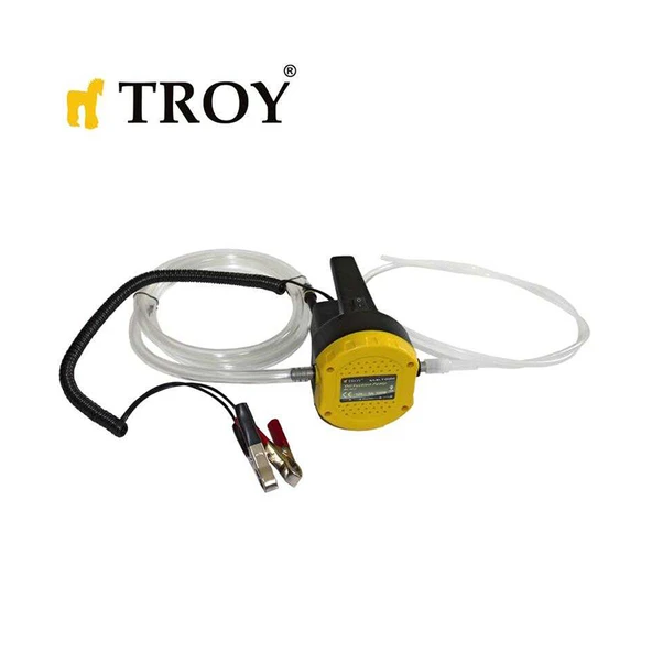 TROY 26990 Motor Yağı Vakum Pompası, 12V - 2