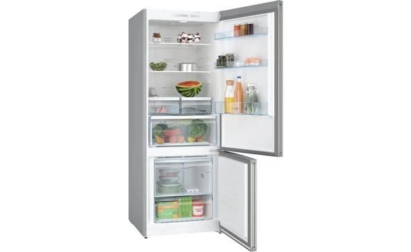 Bosch KGN55VIE0N F Enerji Sınıfı 375 lt Alttan Dondurucu Kombi Buzdolabı - 2