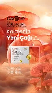 Day2day Collagen Mushroom Glow 30 Saşe - Resim 3