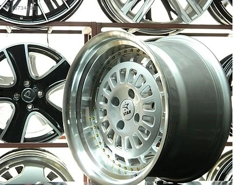 8X16 TPL-1195 4X100 ET20 73.1 SILVER LIP MACHINED - 1