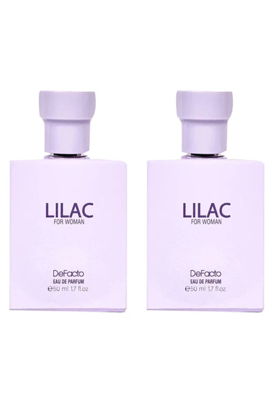 DEFACTO KADIN LİLAC PARFÜM 50 ML 2’Lİ SET