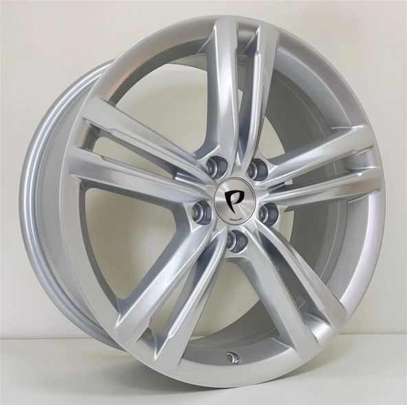 8 X 18 BKY-1139 5X112 ET48 57.1 SILVER XL - 1