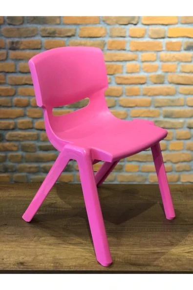FİORE PEMBE ÇOCUK SANDALYESİ FİORE ANAOKULU SANDALYESİ KREŞ SANDALYESİ ürün görseli 1