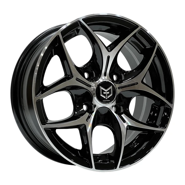 6 X 14 TORK-3206 4X114.3 ET33 73.1 BLACK MACHINED