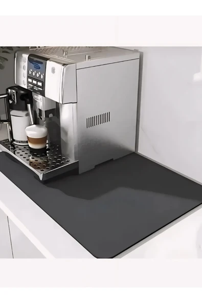 Kaymaz Tabanlı Çok Amaçlı Su Emici Sihirli Tezgah Üstü Bulaşık Yıkama Kurulama Kurutma Matı - 4