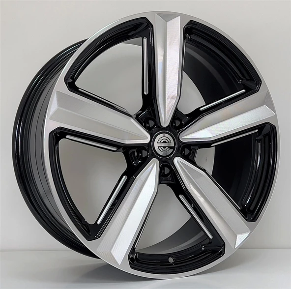 19X8,5J 5X112 ET35 66,45 DEEP BLACK SİLVER DİAMOND BABAYAGA - 1