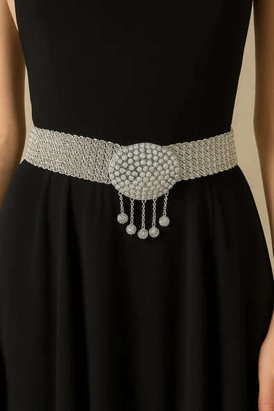 VGD Gümüş Kaplama Kadın Kemer ürün görseli 1