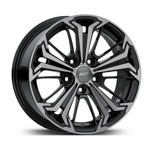 7.0X16 5X108 16267 ET45 67.1 BLACK DIAMOND AGT - 1