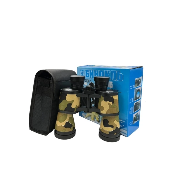 Baigish 20x50 Rus Model Kamuflaj Dürbün, Süper Kalite 1000m/56m ürün görseli