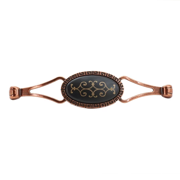 Seçil Eskitme Antik Metal (128 mm-12.8 cm) (4 ADET) Mobilya Mutfak Dolabı Dolap Kulpu Kulbu Kulpları - 2