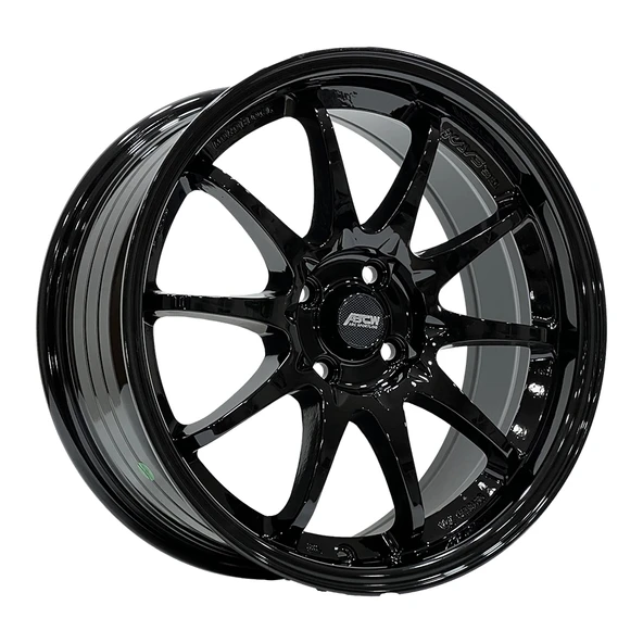 7 X 15 BCH-5028 4X100 ET30 73.1 BLACK - 1