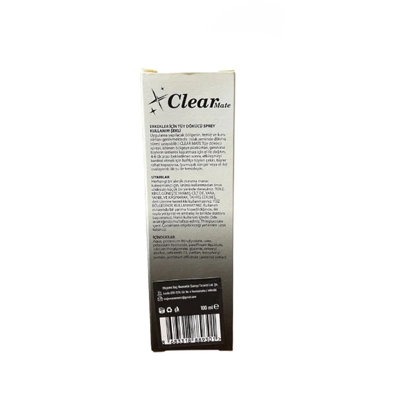Tüy Dökücü Erkekler için Krem Man 100 ml, 3Adet - 4