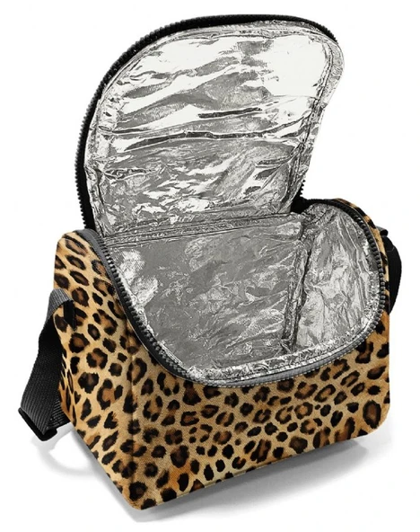Coral High Thermo Beslenme Çantası - Kız Çocuk, Kahverengi Leopar - Resim 4
