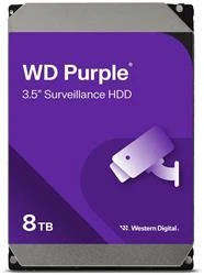 Wd 8Tb Purple WD85PURZ 5400RPM 256MB 7x24 Güvenlik Harddisk - 2