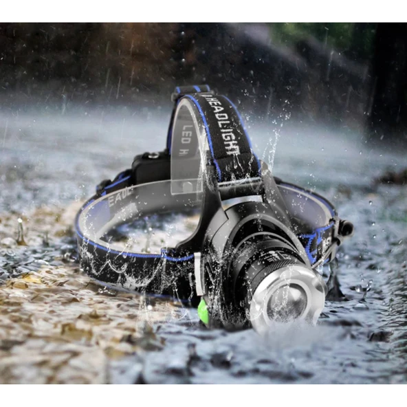 F.b.ı F-823a Su Geçirmez Şarjlı Kafa Lambası - 2