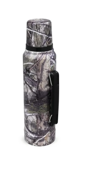 Stanley Klasik Vakumlu Paslanmaz Çelik Termos 1 Lt Ağaç Desenli - 2