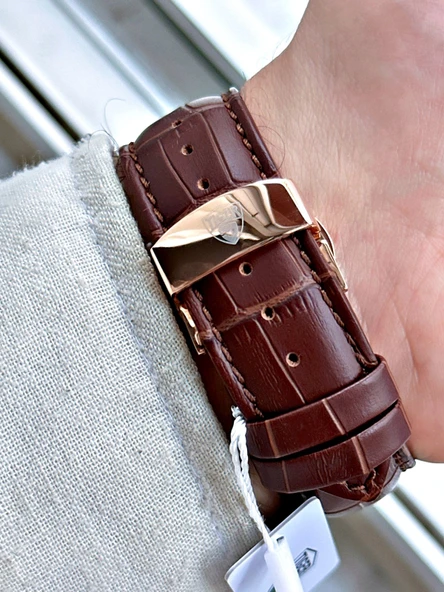 TI-597E TIGER OTOMATİK ÇELİK ERKEK SAATİ - Resim 3