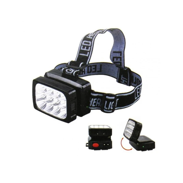 12 Ledli Güçlü Şarjlı Kafa Lambası Wt-064 Tg-53-vice/(1395) 497 - Resim 2