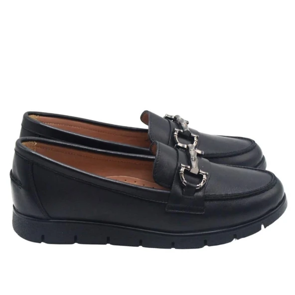 VENÜS 25076042Y ORTOPEDİK KADIN DERİ AYAKKABI - Resim 2