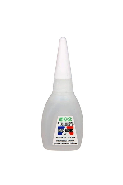 Evobond 502 Japon Yapıştırıcısı Süper Glue 20 Gr - 6