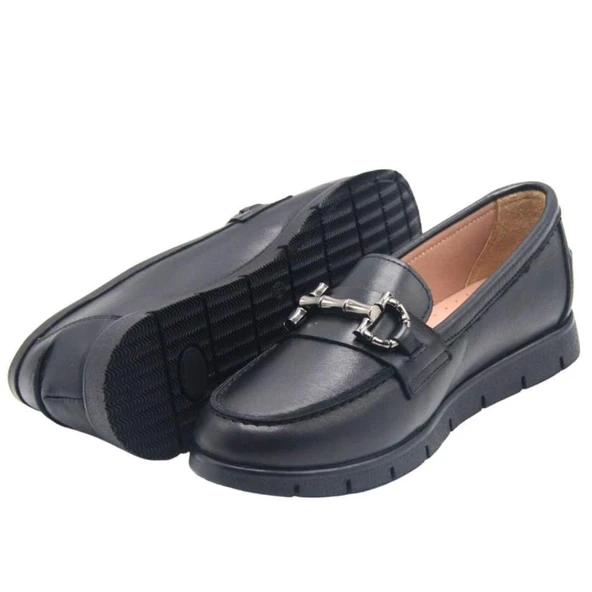 VENÜS 25076042Y ORTOPEDİK KADIN DERİ AYAKKABI - Resim 5