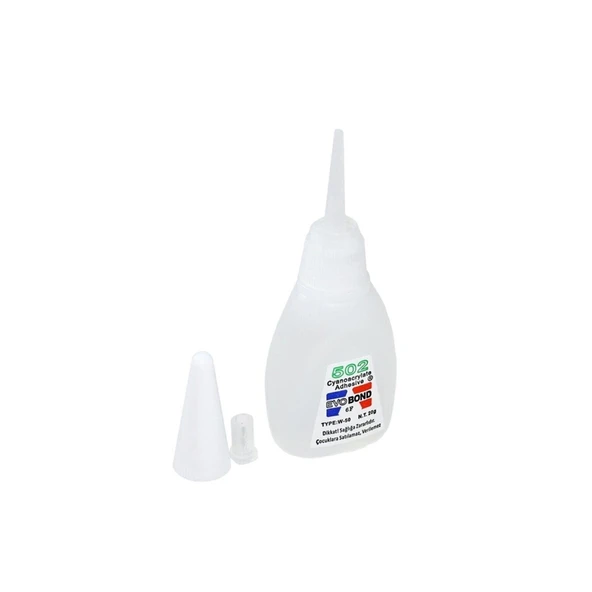 Evobond 502 Japon Yapıştırıcısı Süper Glue 20 Gr - 2
