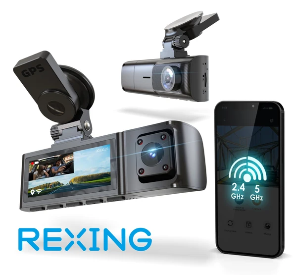 REXING R316 4K GPS WI-FI ARAC KAMERASI + 64GB SD - 2
