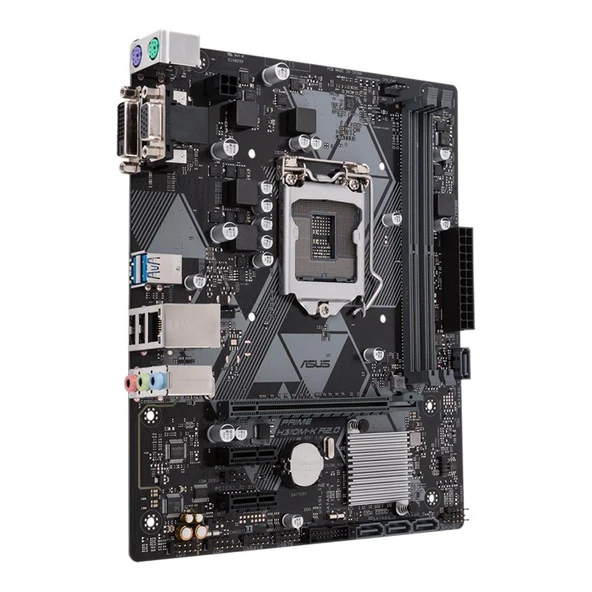 Asus PRIME H510M-K R2.0 Intel H510 Soket 1200 DDR4 3200(OC)MHz mATX Gaming (Oyuncu) Anakart - 6