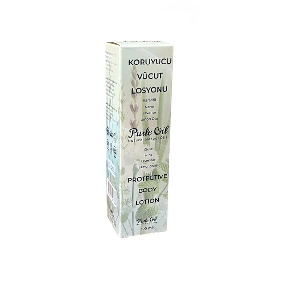 Doğal Sivrisinek ve Kene Kovucu Vücut Losyonu 100 ml, 1 Adet, Purle