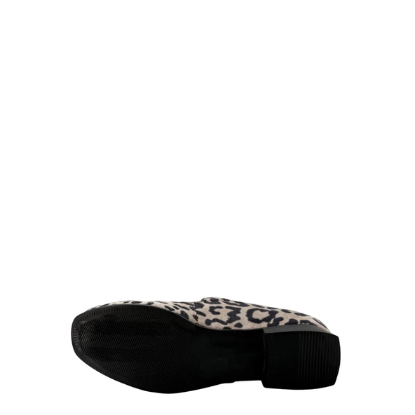 Albini 26100780  Babet Leopar Desenli Kadın Ayakkabı - 15