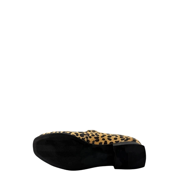 Albini 26100780  Babet Leopar Desenli Kadın Ayakkabı - 11