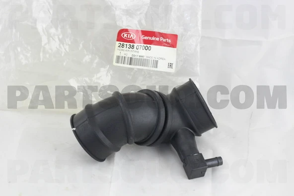 Kia Picanto 2004-10 Hava Giriş Hortumu Mobis.2813807000 ürün görseli 1