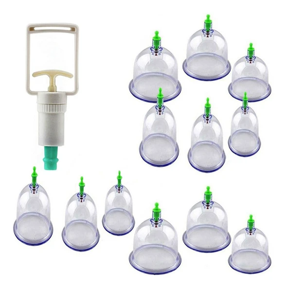 Hacamat Masaj Kupası 12 Li Set Tg-53-vice/(1395) 2785 ürün görseli 1