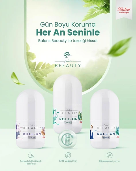 Balen’s Beeauty Kadın Beyazlatıcı Deodorant Roll On 50 Ml - 4
