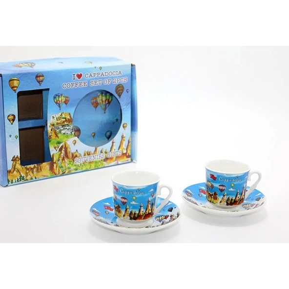 Yöresel İkili Fincan Seti Alk1567 ürün görseli